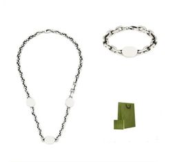 Necklace Bracelet Suit for Man Woman Pendant Necklaces Bracelets Fashion Chains Brand Jewellery Good Quality3599039