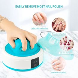 Nail Steam Remover Portable Automatic Electric Polish Gel Nails Steamer Heater Cleaner Machine for Beauty Salon Home Use Nail Steamer Tool