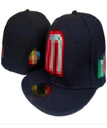 Mexico Fitted Caps Letter M Hip Hop Size Hats Baseball Caps Adult Flat Peak For Men Women Full Closed H238974956