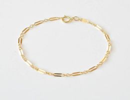 14K Gold Filled Chain Bracelet Handmade Boho Charms Bracelets Vintage Anklets for Bridesmaid Gift Women Jewelry7244168