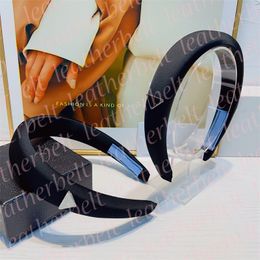 Luxury Designer Hair Hoop Letter Print Sport Headbands High Elastic Black Yoga Hair Bands for Women Girl Casual Headwear