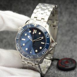 NTTD Mens watch omg watches high quality 300m 007 watches Rubber strap 42mm luxury wristwatch 2813 movement Original Waterproof Wristwatches sapphire with logo