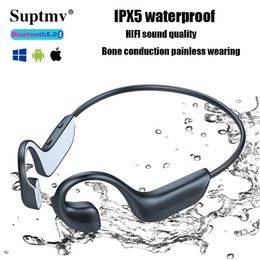 Earphones G100 Wireless Bluetooth Headphones Surround Sound Bone Conduction Earphones Waterproof Sport Noise Reduction Earbuds Earphone