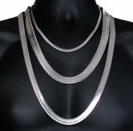 Mens Hip Hop Herringbone Gold Chain 75 1 1 0 2cm Silver Gold Color Herringbone Chain Statement Necklace High Quality Jewelry288A3037145