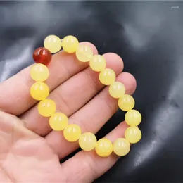 Strand 10mm Light Yellow Jinsi Jade Bracelet