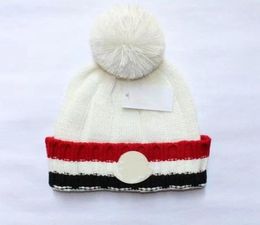 New 2023 Knitted Hat Fashion Letter Printing Cap Popular Warm Windproof Stretch Multicolor Highquality Beanie Hats Personality S4236088