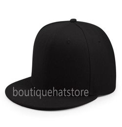 2021 One Piece Custom Blank Full Black Sport Fitted Cap Men039s Women039s Full Closed Caps Casual Leisure Solid Colour Fashio3904126