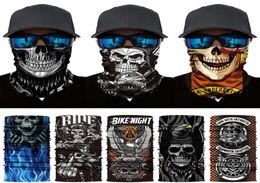 Bandanas Skull Joker Cycling Face Mask Men Magic Scarf Seamless Bandana Buffs Motorcycle Tube Shield Balaclava Headband Neck Gaite2316118