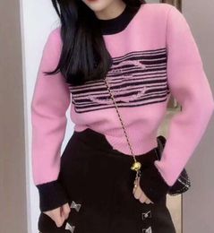 Women's Sweaters Womens Luxury Brands Designers Sweater Pink Letters Pullover Men s Hoodie Long Sleeve Sweatshirt Embroidery Knitwear Winter Clothes 2023 9009ESS