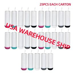 Tumblers USA Warehouse !!! 20oz sublimation speaker tumblers rechargeable wireless bluetooth tumbler waterproof stainless steel vaccum insu