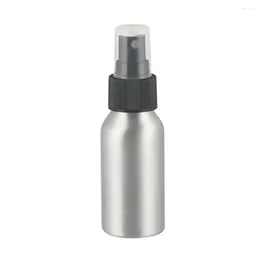 Storage Bottles 50 Ml Hair Shampoo Empty Perfume Spray Bottle 50ml Travel Refillable Liquid Aluminium Fine Mist