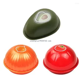 Storage Bottles Avocado Onion Tomato Food Box Adults Portable