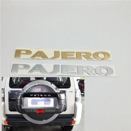 Stickers New For Mitsubishi Pajero V31 V32 V33 Letters Rear Boot Trunk Tailgate Emblem Badge Logo Nameplate271N