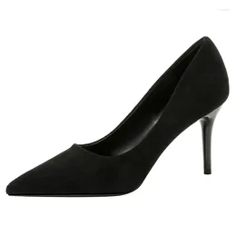 Dress Shoes Size 31-43 High Heels Women Black Thin Heel Sexy Party/dress Point Toe Stiletto Pumps