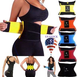 Sport Yoga Shirt Women Waist Trainer Body Shaper Modelling Belt Underbust Strap Gym Running Jogging Burn Fat Body Shaper285j