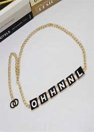 Womens Mens Deaigners Chain Belt Letter Luxurys Brand Jewelry Link Belt Lady Spot Paint Fashion Brand Suit Dress Jeans4002718