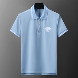 high quality Designers summer Mens Polos T Shirt pra fashion Casual polo man Jacket Short Sleeve Tshirts Sweatshirt shirt men sportswear #SA22
