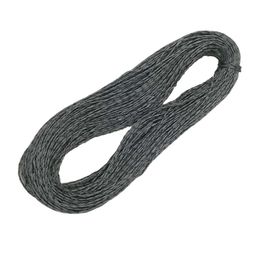 Accessories 115m Woven Rope Sinker for Fishing Network Environmental Protection Wrapped Iron Sinker for Fishing Net Outdoor Accessories Tool