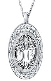 Tree of Life Round Cremation Urn Necklace Cremation Jewellery Ashes Memorial Keepsake Pendant Funnel Kit Included7003883