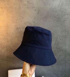 Designer Bucket Hats Cap Letters Black Blue Women Men Hunting Fishing Outdoor Summer Cap7603153