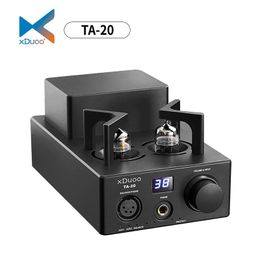 Mixer XDUOO TA20 HIFI High Performance Balanced Classical 12Au7 Tube stereo audio headphone Amplifier with XLR AUX