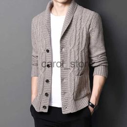 Men's Sweaters 2023 Spring Autumn Fashion Sweater Man Cardigan Thick Slim Fit Jumpers Knitwear High Quality Casual Mens Knitwear Clothes J231225