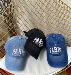 2022 fashion mens designer caps blue denim sports men net snapbacks luxury summer women baseball cap9851405