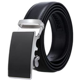 whole BeltsMens Belt Fashion Men Leather Black Business Belts Women Big Gold Buckle Womens Classic Casual Ceinture A122258J