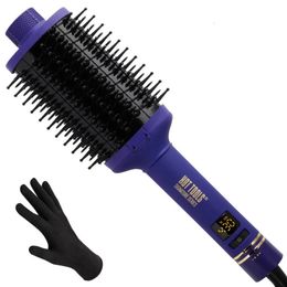 Tools Pro Signature Ultimate Heated Hair Straightening Brush Purple 231225