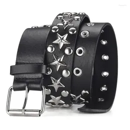 Belts Punk Harajuku Luxury Strap Diamond Belt Gothic Lolita Role Play Y2K Disco Hip Hop Women And Men's Crystal