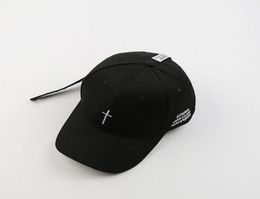 Ball Caps 2021 Embroidery Christian Cross Cotton Cap Baseball Casual Snapback Hat Hip Hop Jesus God Hats For Men Womens17921548