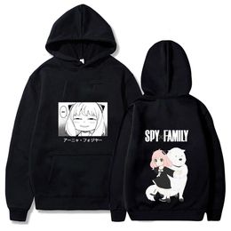 Spy X Family Hoodies Anya Forger Anime Manga Men/women Sweatshirts Fashion Oversized Hoodie Haruku Pullovers Streetwear Tops