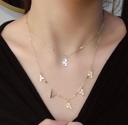 Luxury Jewelry Flower Pendant Necklace Young Fashion Style Art Designer Luxury International Brand Simple Accessories Extremely El1328037