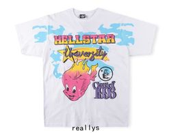 Hellstar shirt Designer graphic tee shorts Mens Womens Tshirt pants Rapper Wash Grey Heavy Craft Unisex Short Sleeve trousers Top High Street Retro Hell s 7KEF
