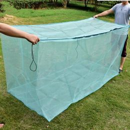 Accessories Antiescape Fish Breeding Net Cage Fish Fry River Shrimp Cage Aquaculture Breeding Box Fish Breeding Nylon Net