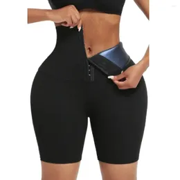 Women's Shapers Fajas Legging Womens Ion Coating Thermo Pants Sauna Suits Body Shaper Woman Waist Trainer Slimming Shorts Girls Fitness