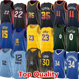 Men Youth Kevin Durant Stephen Curry Basketball Jerseys Jimmy Butler Giannis Jokic Ja Morant Jalen Brunson Devin Booker Kyrie Irving Luka Doncic Jayson Tatum jersey