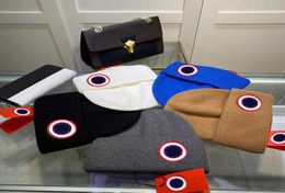 Designer Elastic Hats Beanies Winter Mens Women Knit Cap Letters Hip Hop Fleece Lined Beanie9474652