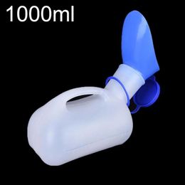 Set Bath Accessory Set 1000ML Portable Plastic Mobile Urinal Toilet Aid Bottle For Women Men Outdoor Camping Car Urine Journey Travel