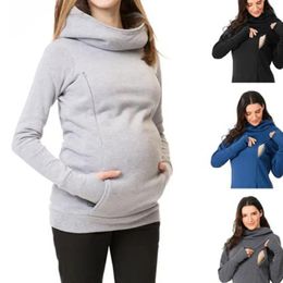 Sweatshirts Clothes for Pregnant Women Clothes for Nursing Mothers Warm Maternity Hoodie Clothes for Nursing Pregnant Woman Clothes Pregnant