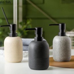 Kreative Harz -Lotion -Flaschen Shampoo Händedesinfektionsmittel Badezimmerzubehör Haus tragbarer Seifenspender Körperwaschbehälter 231222