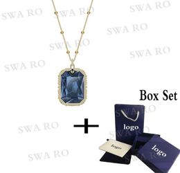 Fashion New Pendant Doublesided Pendant Mysterious Symbol Crystal Necklace Women Jewelry Necklace3941231