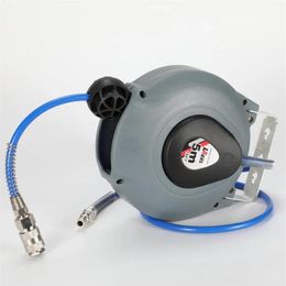 Equipments Mini Air Hose Reel Automatic Retractable Hose Reel 5 Metres Long Professional Factory Assembly Line Tool282F