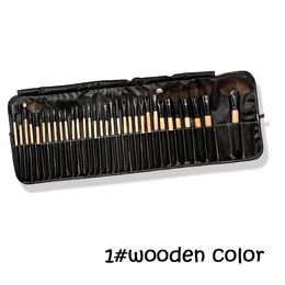 Brushes 32pcs/set Mini Pro Makeup Brushes Set Foundation Blending Powder Eyeshadow Contour Concealer Blush brush eye face lip wooden