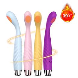 Female Sex Toys Vibrator calefaction G Spot Vibrator Clitoral Stimulator with10 Vibration Modes,Mini Wand Vibrator Personal Massager Adult Sex Toys Women Couple