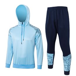 2324 New Popular Jerseys Adult Kids Soccer Jerseys Kits Man CItYs Training Hoodie Settraining Shirt Men Clothes Long Sleeve Track Jacket Adult Kids Sports Equipment