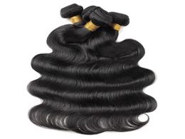 Ishow Brazilian Virgin Hair Extensions Water Straight 10 PCS Peruvian Body Wave Loose Human Hair Bundles Wefts for Women Malaysian8685585