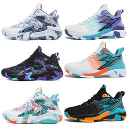 Frühling Neue Basketballschuhe Herrenschuhe Guard Solid Youth Polishing Female Low-Top-Kinder-Sneakers Sneakers 122523a
