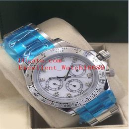 10 colour Sell watches 40 mm 116503 116506 116508 116523 116520 Stainless Steel Asia 2813 Movement Automatic Men's Wristw298a