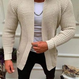 Men's Sweater Knitted Cardigan Male 2023 Autumn Winter Casual Fashion Men Jacket Windbreaker Coats Streetwear Home Clothing 231222